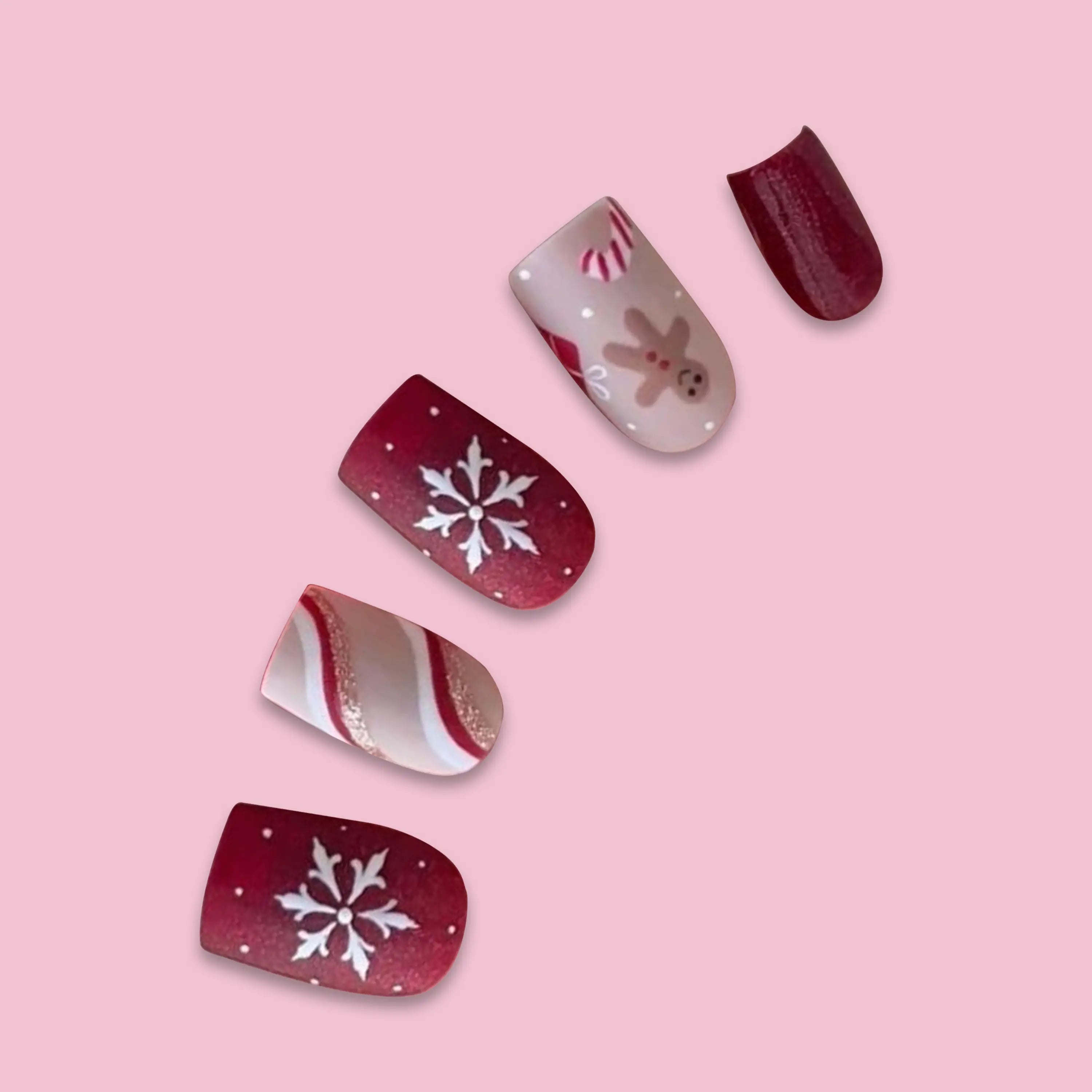 Snowflake Nail Decals